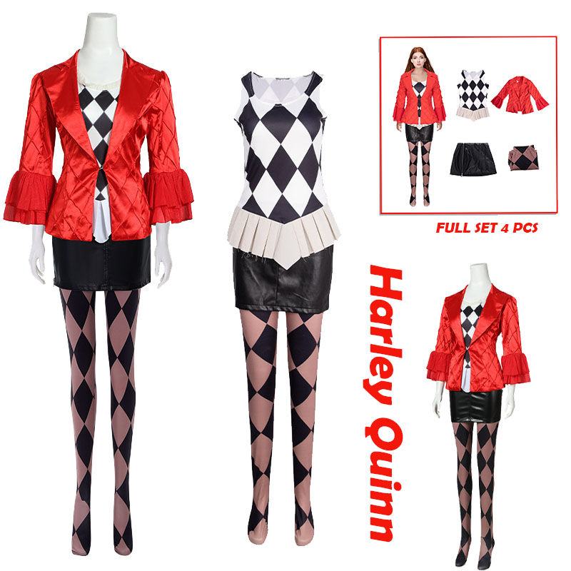 Anime Harley Quinn Cosplay - Новый костюм для косплея по аниме