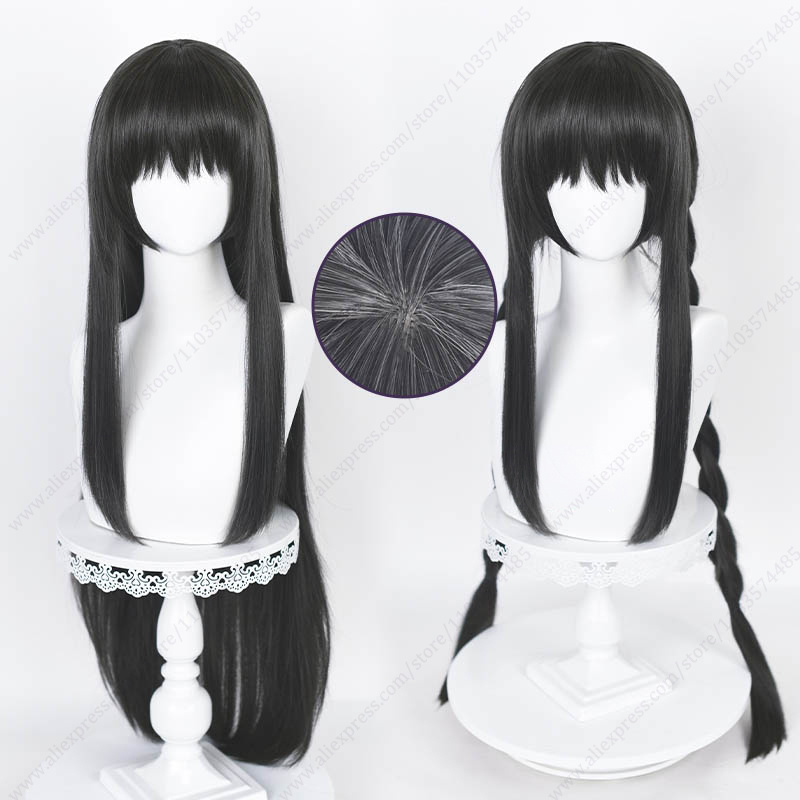 Anime Cosplay Long Black Hair - Парик для косплея Akemi Homura длиной