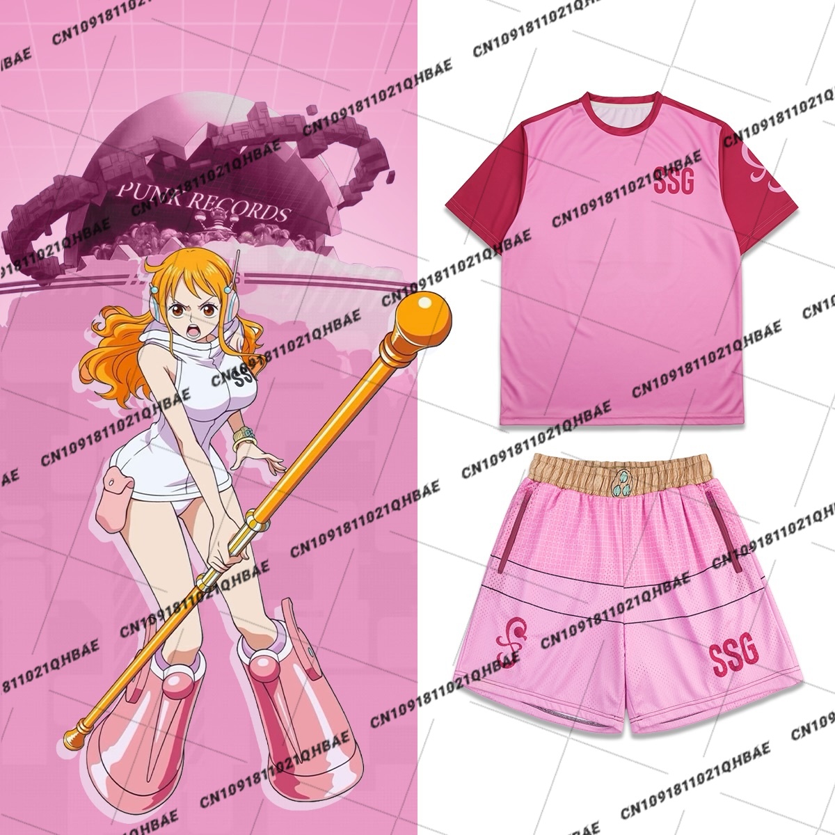 Anime Cosplay Anime - Новинка 2026: Костюм для косплея Нами