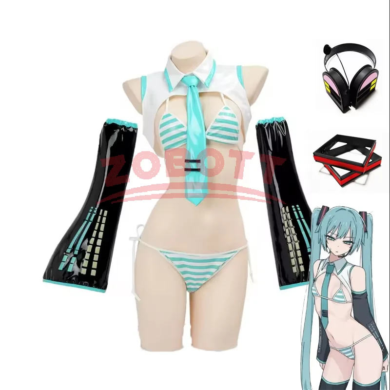 Cosplay Anime N - Костюм для косплея Game Miku: Формула-1,