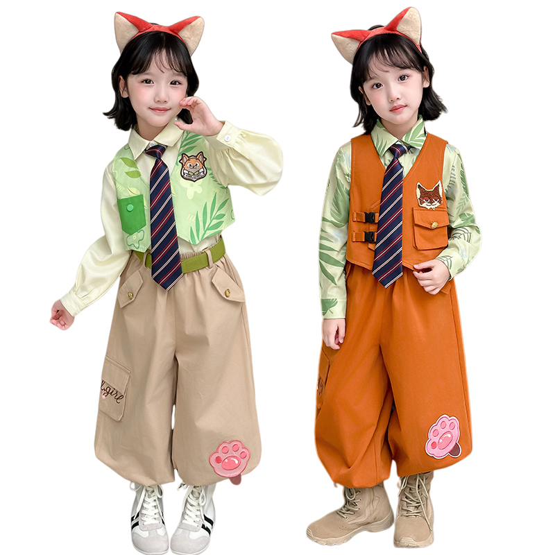 Anime Cosplay Little Girl - Костюмы для косплея Zootopia 2 Fox