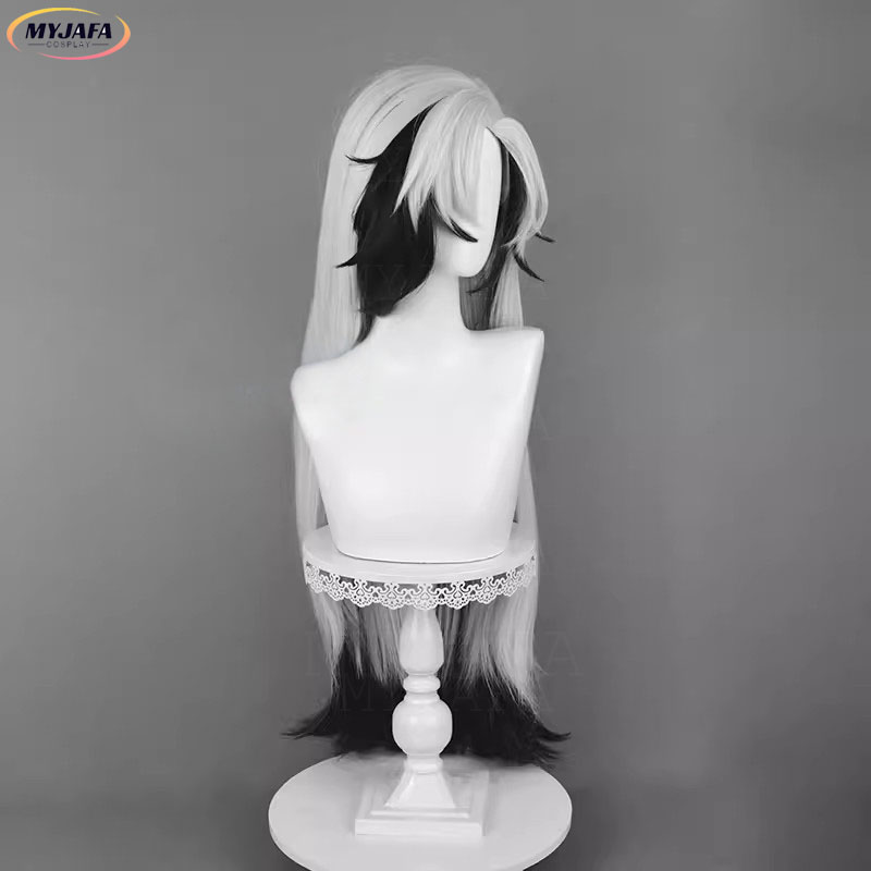 Anime Cosplay Long Black Hair - Высокое качество Boothill, парик для косплея,