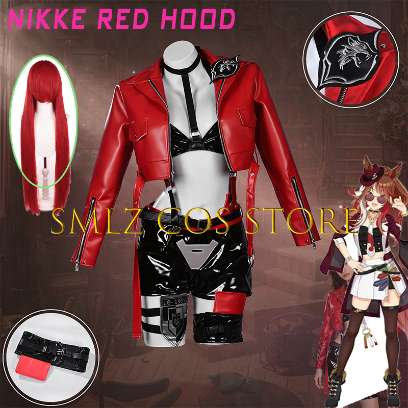 Anime Cosplay Red - Костюм для косплея Game Nikkee Red