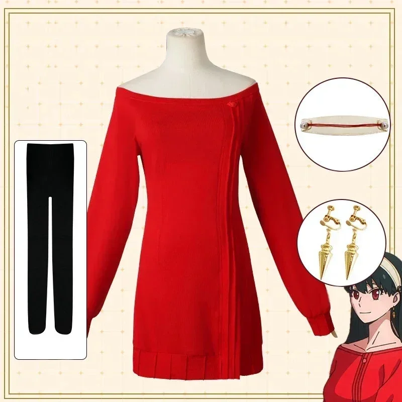 Anime Cosplay Yor Forger - Костюм для косплея Йор Форджер: Длинный