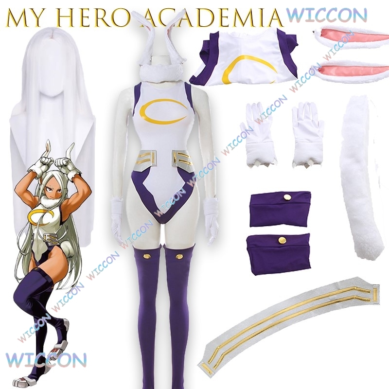Anime Cosplay Bunny - LRT@MyHero Acade Mia Miruko Косплей Костюм