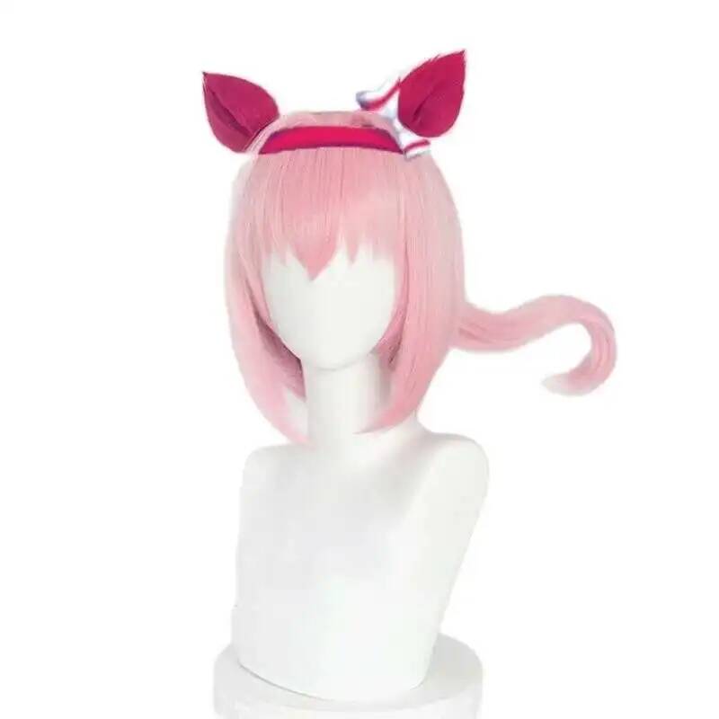 Anime Cosplay Women - Uma Musume Haru Urara Косплей Парик