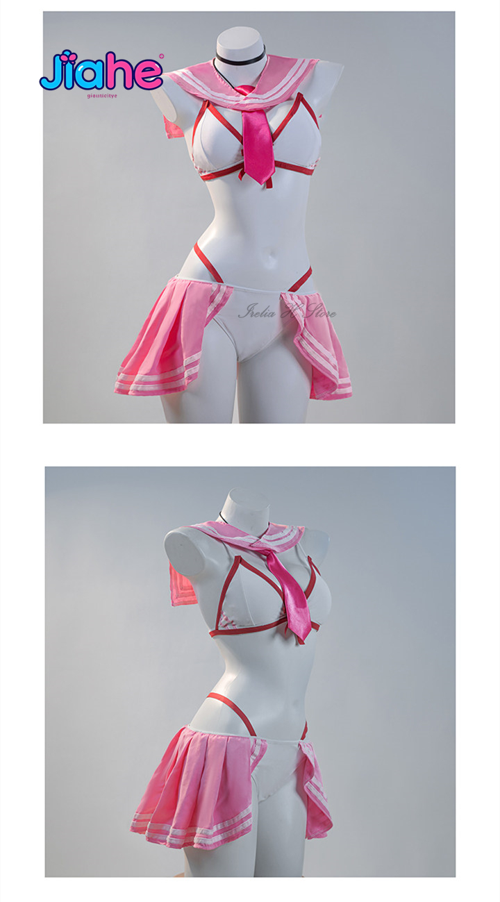 Cosplay Anime N - Неоновый купальник в стиле аниме, костюм