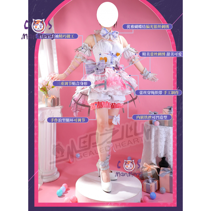 Akiyama Mizuki Amia mzk аниме  – обзор и цена Anime Cosplay Dress