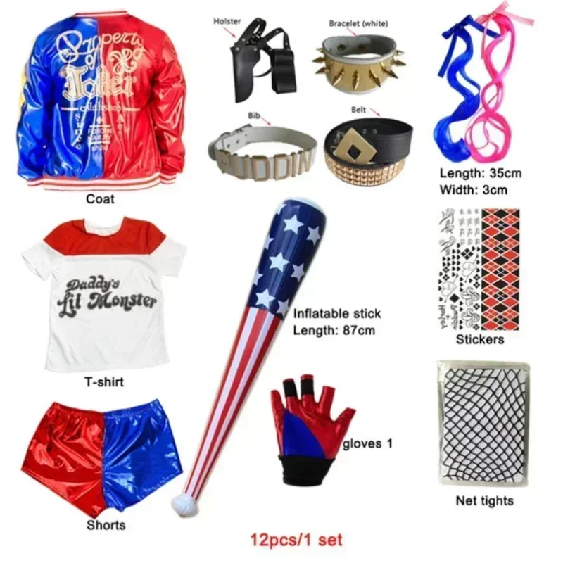 Карнавальный костюм Just Saiya – обзор и цена Anime Harley Quinn Cosplay