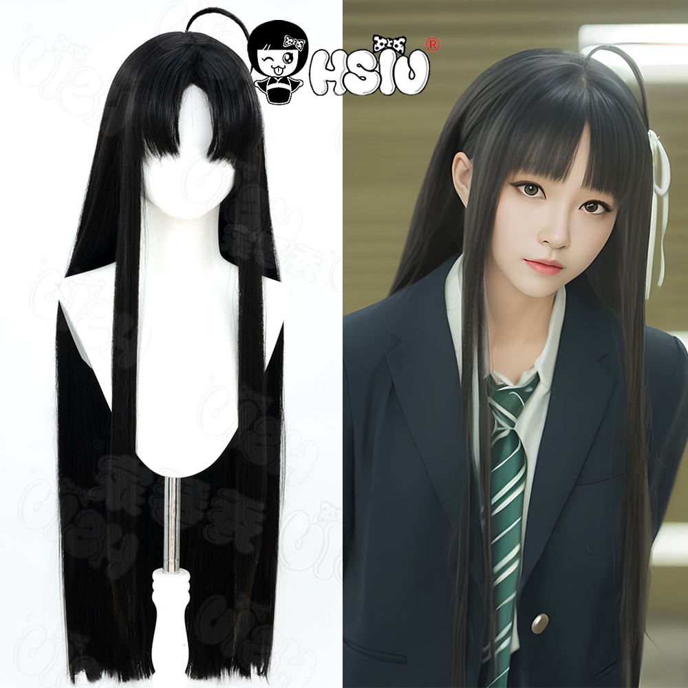 Парик для косплея Awa Subaru H – обзор и цена Anime Cosplay Long Black Hair