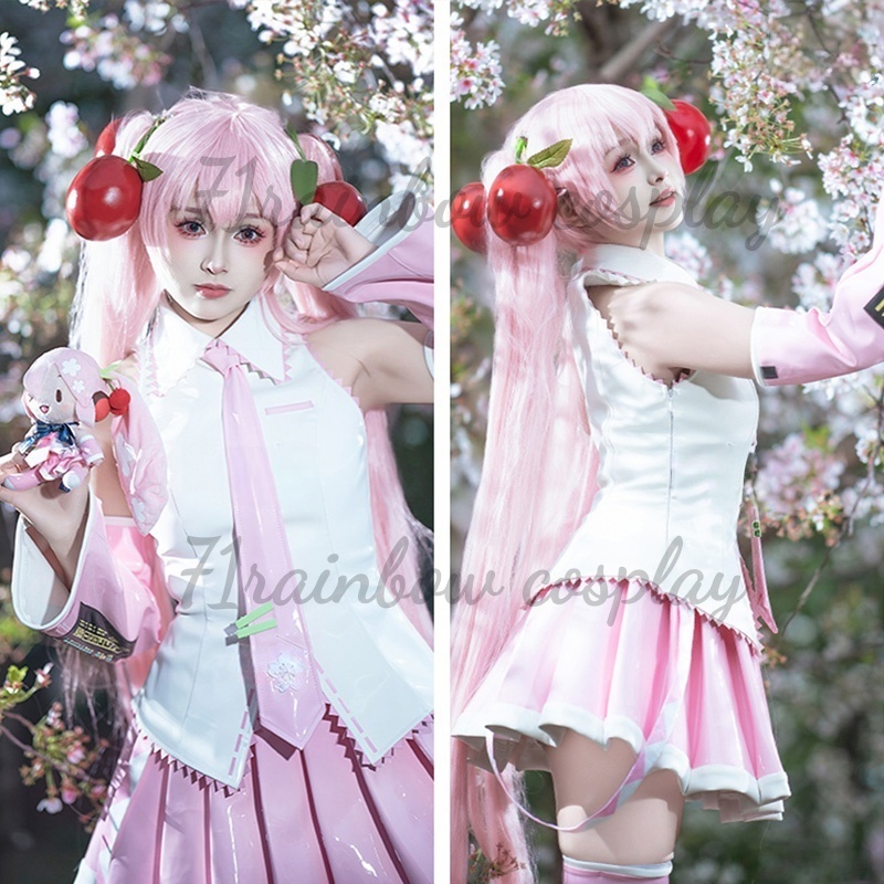Сакура Мику Костюмы для коспле – обзор и цена Anime Cosplay Boy