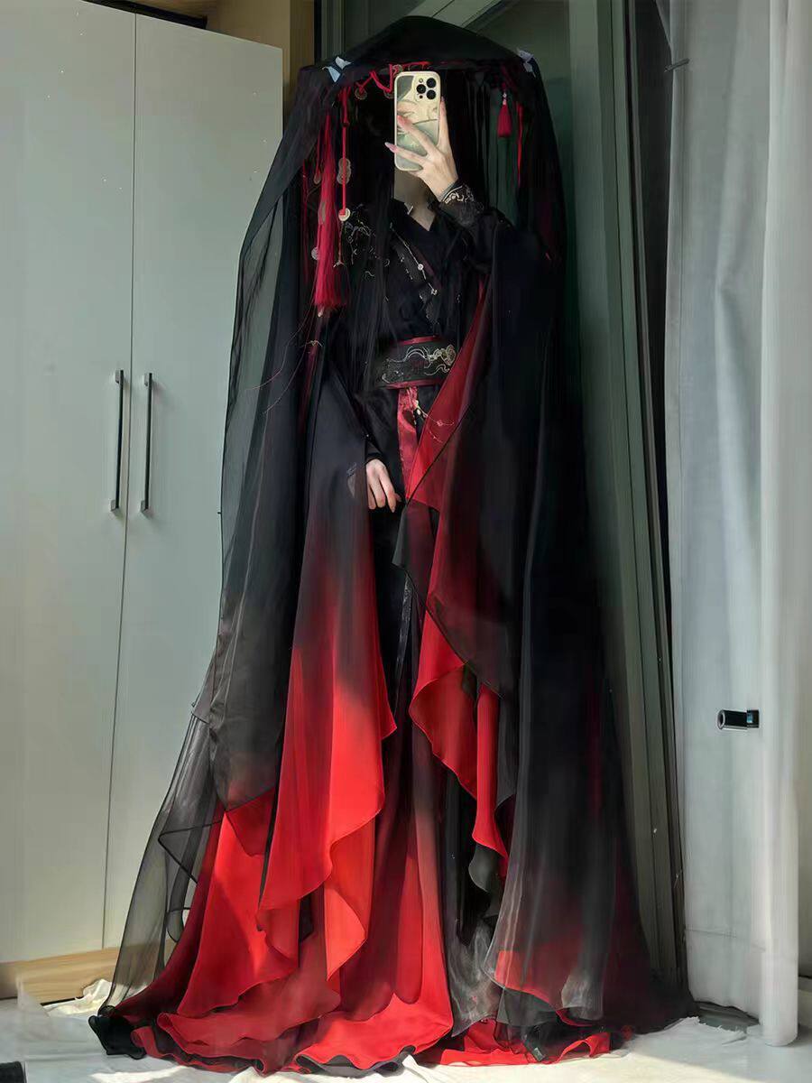 Унисекс-костюм в древнекитайск – обзор и цена Anime Cosplay Red