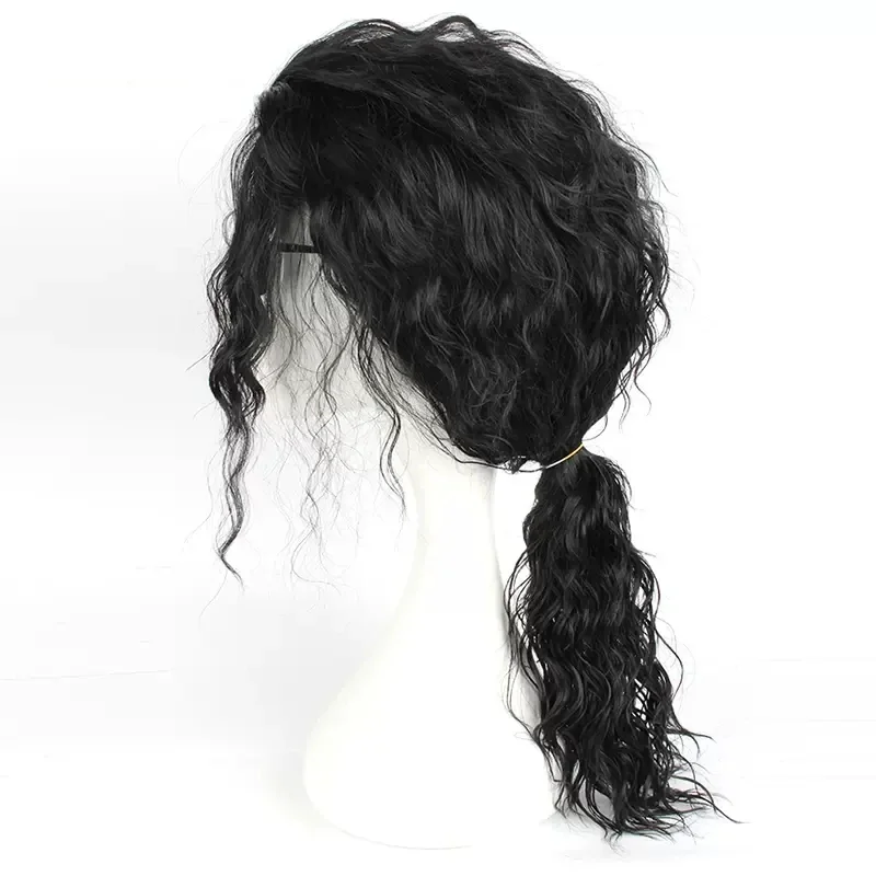Аниме-парик для косплея Майкла – обзор и цена Anime Cosplay Long Black Hair