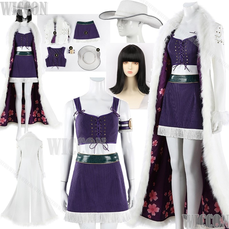 Костюм для косплея Робин из ан – обзор и цена Anime Cosplay Long Black Hair