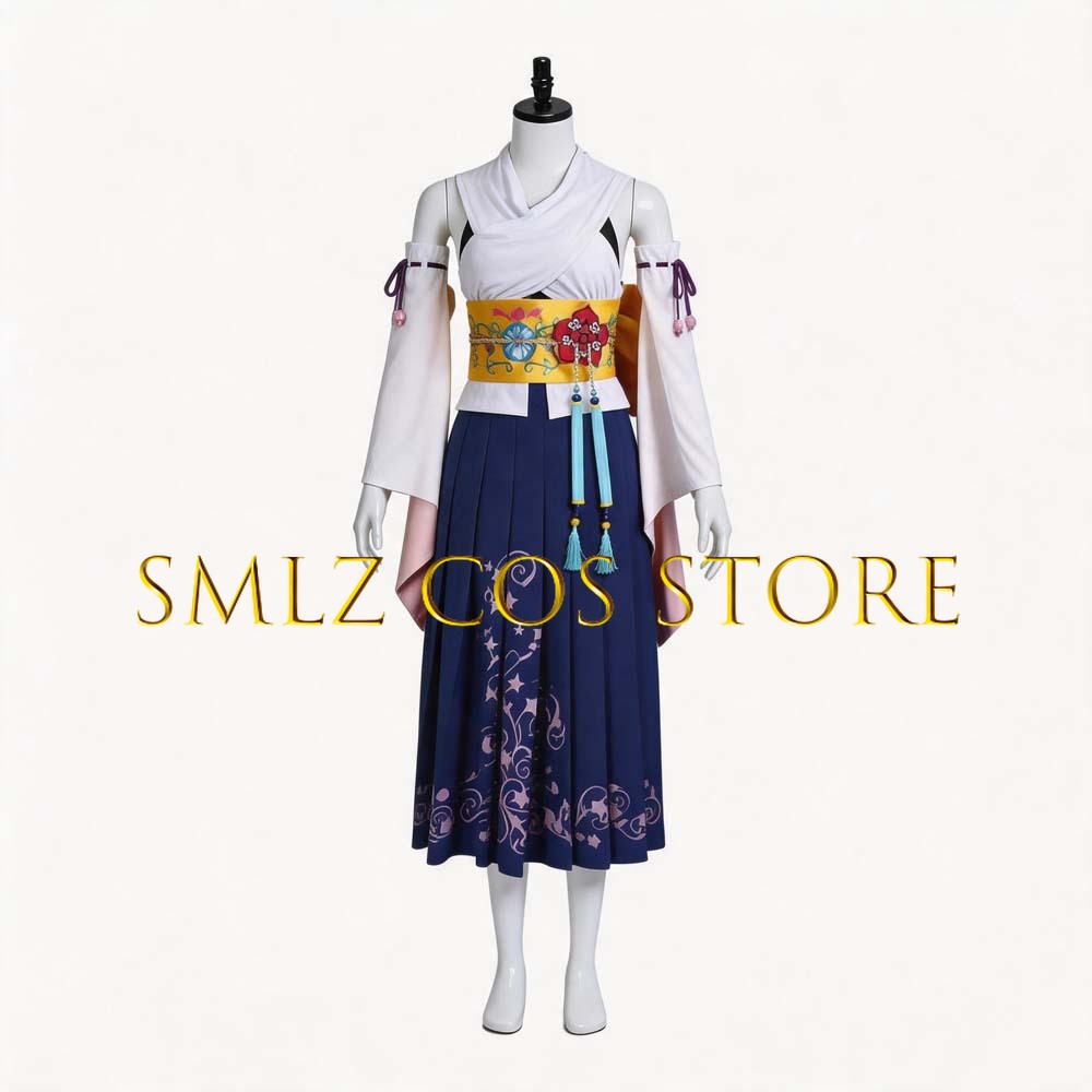 Костюм для косплея Yuna из FF1 – обзор и цена Anime Cosplay Dress