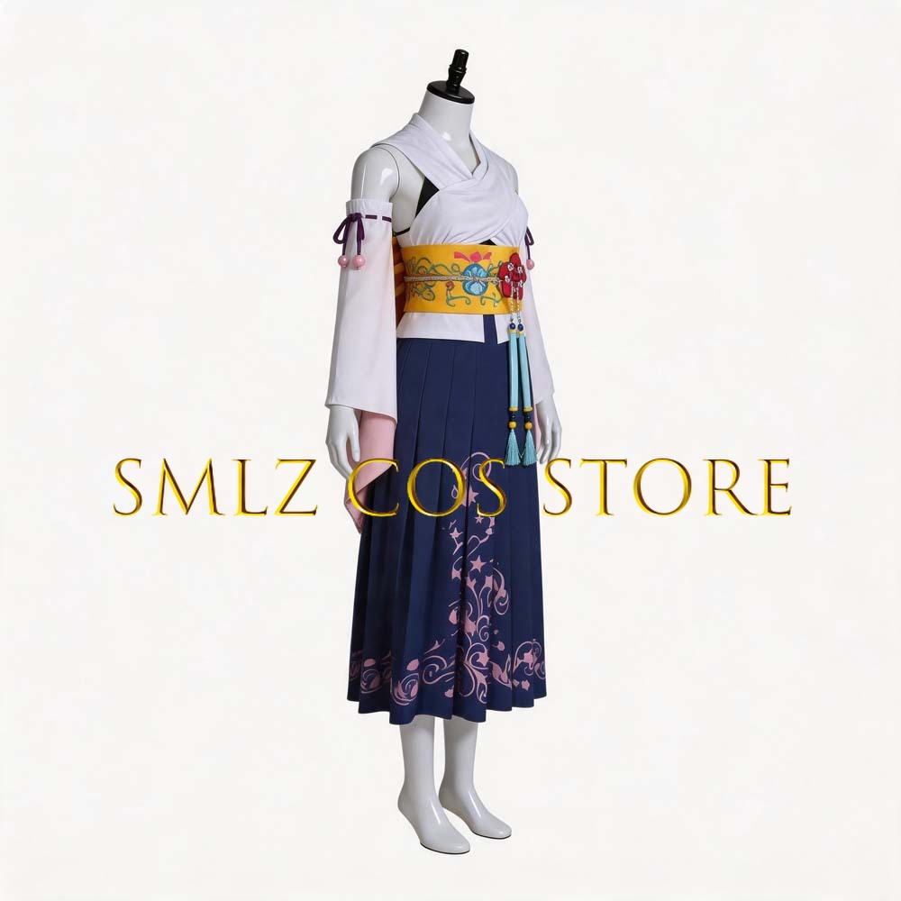 Костюм для косплея Yuna из FF1 – обзор и цена Anime Cosplay Dress