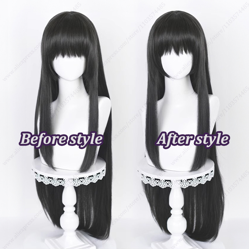 Парик для косплея Akemi Homura – обзор и цена Anime Cosplay Long Black Hair