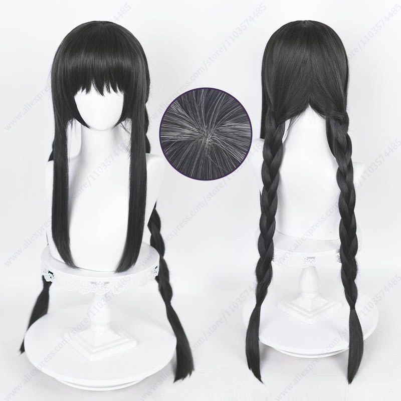 Парик для косплея Akemi Homura – обзор и цена Anime Cosplay Long Black Hair