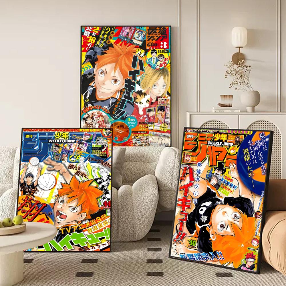 H-Haikyu аниме плакат наклейки – обзор и цена Anime Cosplay Wallpaper