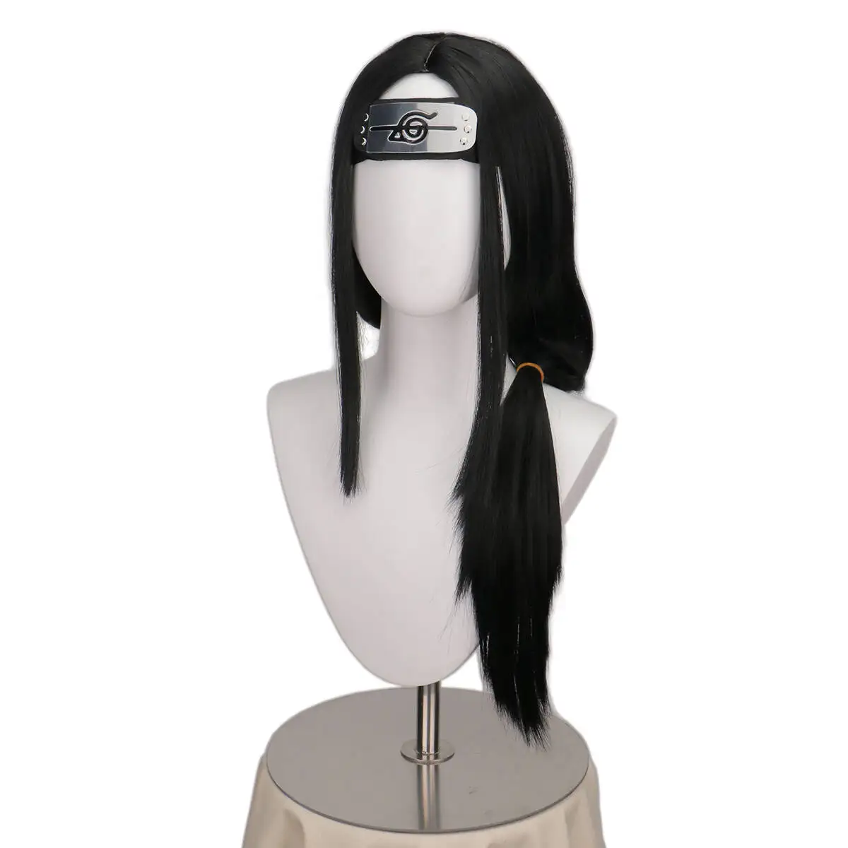 Новый термостойкий парик из си – обзор и цена Anime Cosplay Long Black Hair