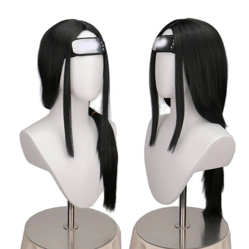 Новый термостойкий парик из си – обзор и цена Anime Cosplay Long Black Hair