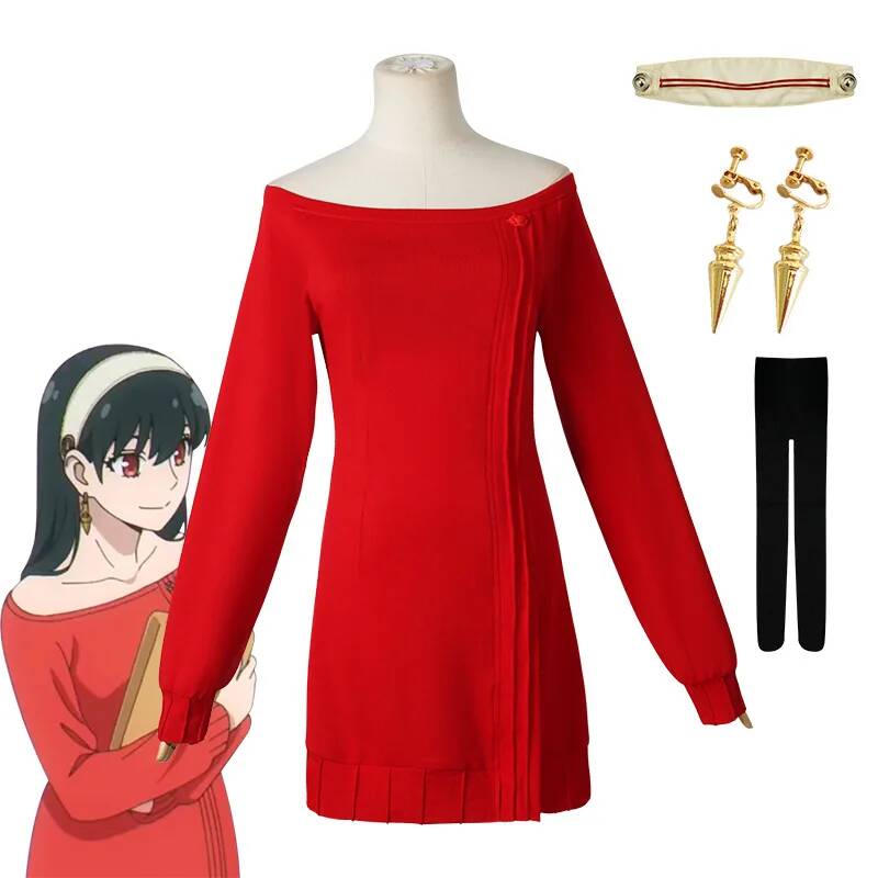 Костюм для косплея из аниме FA – обзор и цена Anime Cosplay Yor Forger