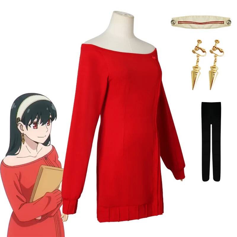 Костюм для косплея из аниме FA – обзор и цена Anime Cosplay Yor Forger