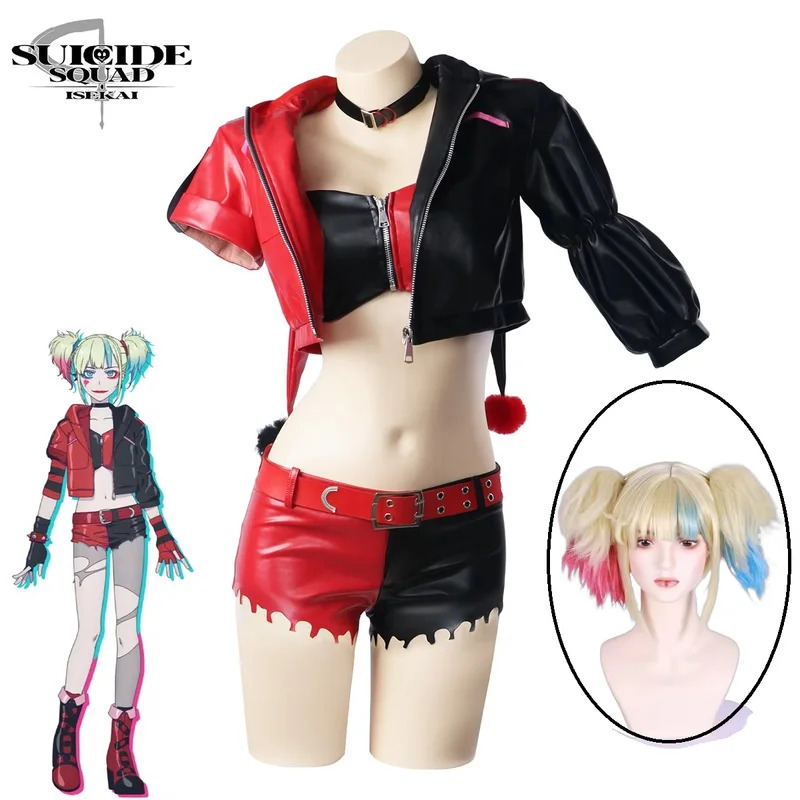 2025 aaa для Harley Quinn, кар – обзор и цена Anime Harley Quinn Cosplay