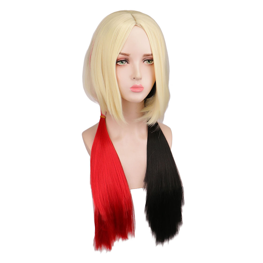 Новинка 2021, ренеэхо парик Ха – обзор и цена Anime Harley Quinn Cosplay