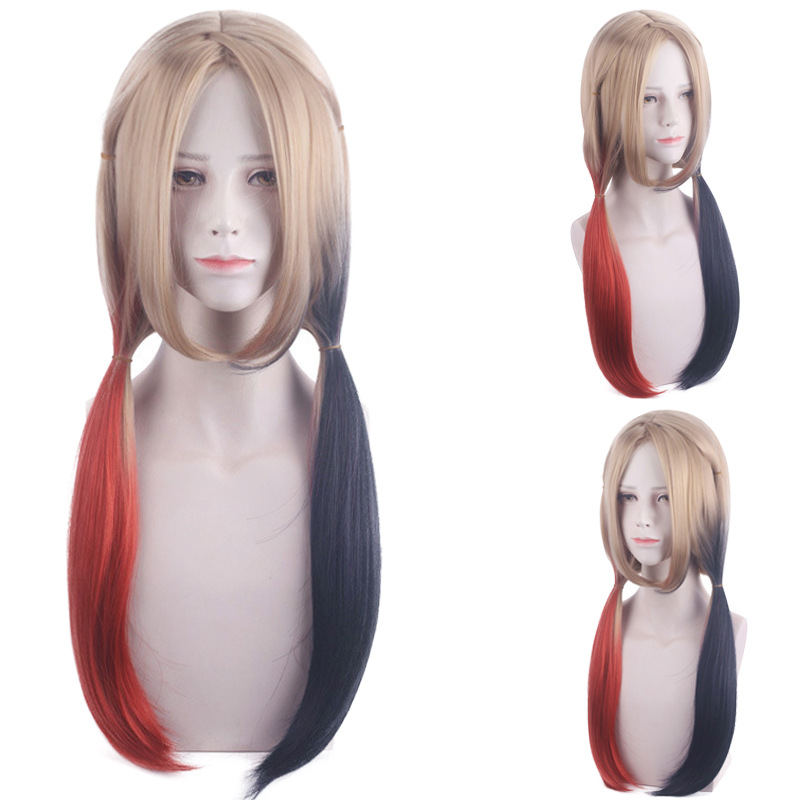 Женский парик для косплея Харл – обзор и цена Anime Harley Quinn Cosplay