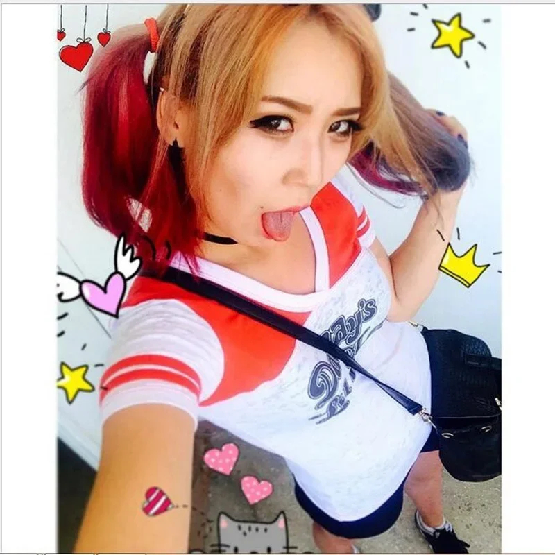 ☆ Костюм Харли Квинн SunlCos:  – обзор и цена Anime Harley Quinn Cosplay