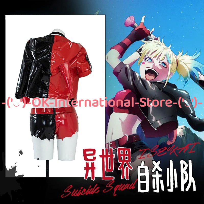 Харли Квинн Косплей Костюм Ани – обзор и цена Anime Harley Quinn Cosplay