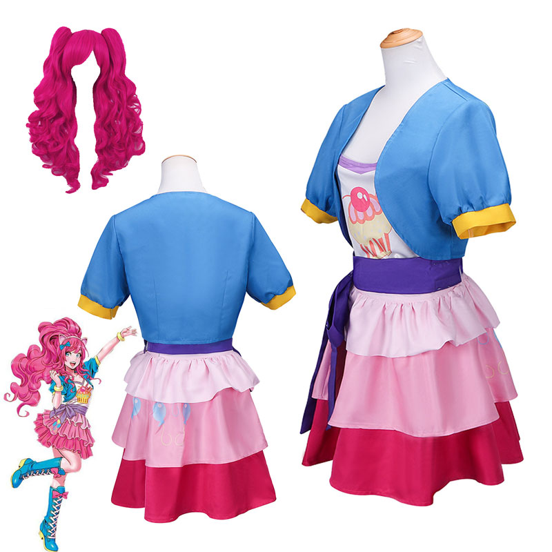 Костюм для косплея Пинки Пай и – обзор и цена Anime Cosplay Little Girl