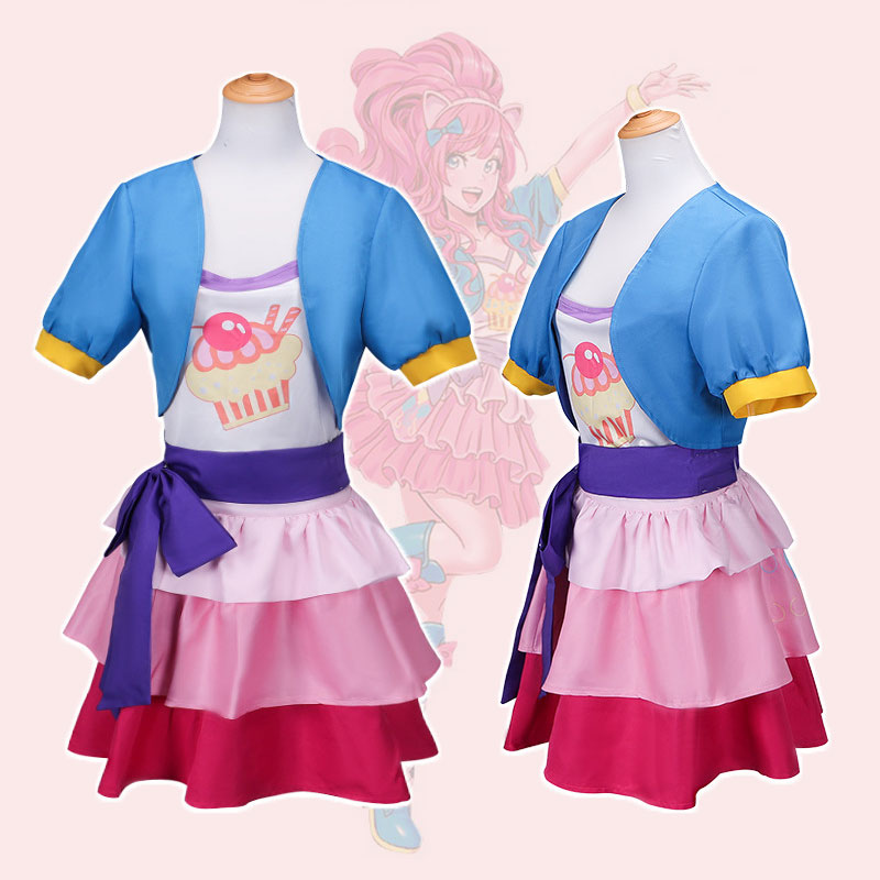 Костюм для косплея Пинки Пай и – обзор и цена Anime Cosplay Little Girl