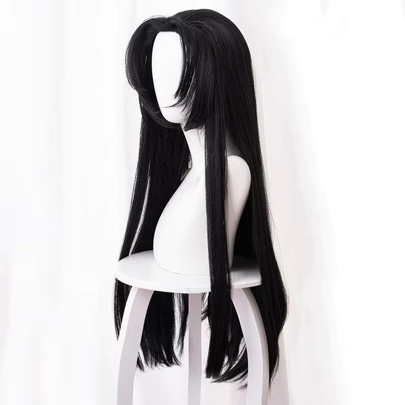 Аниме Kochou Kanae парик Kimet – обзор и цена Anime Cosplay Long Black Hair