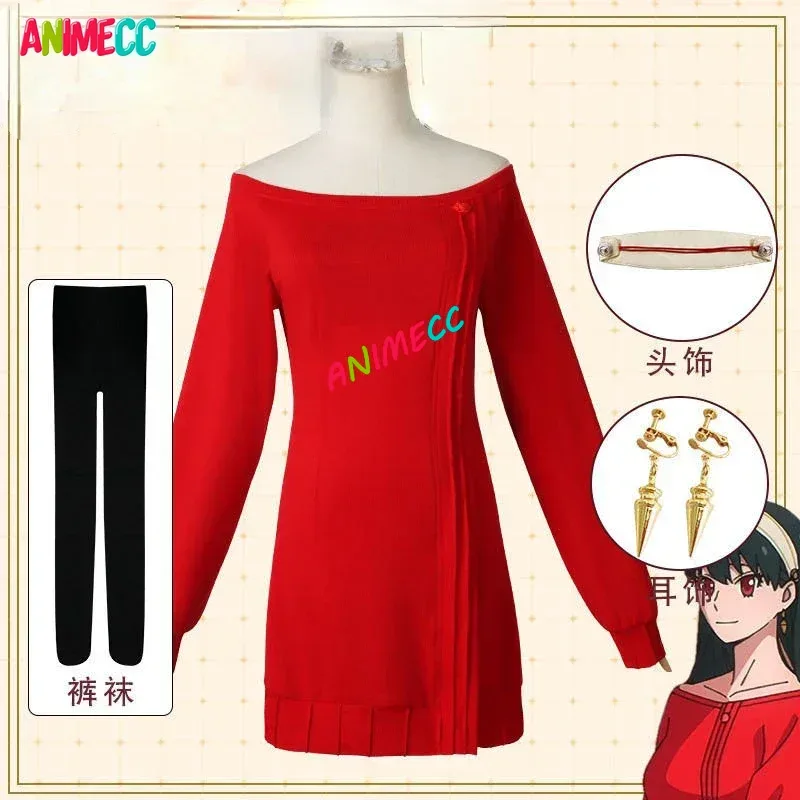 ANIMECC в наличии Yor Forger К – обзор и цена Anime Cosplay Yor Forger