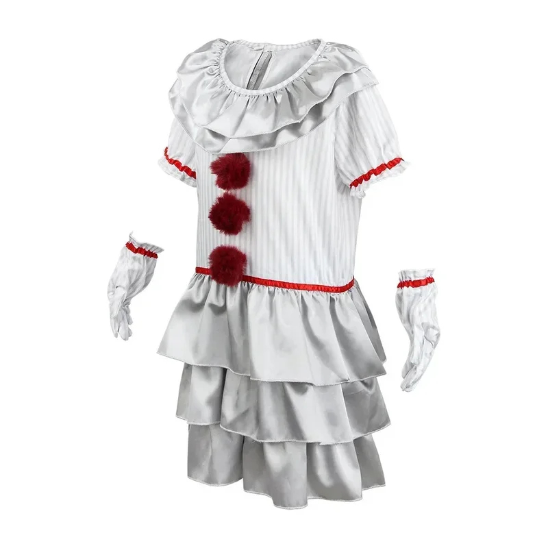 Костюм Пеннивайза для девочек  – обзор и цена Anime Cosplay Little Girl