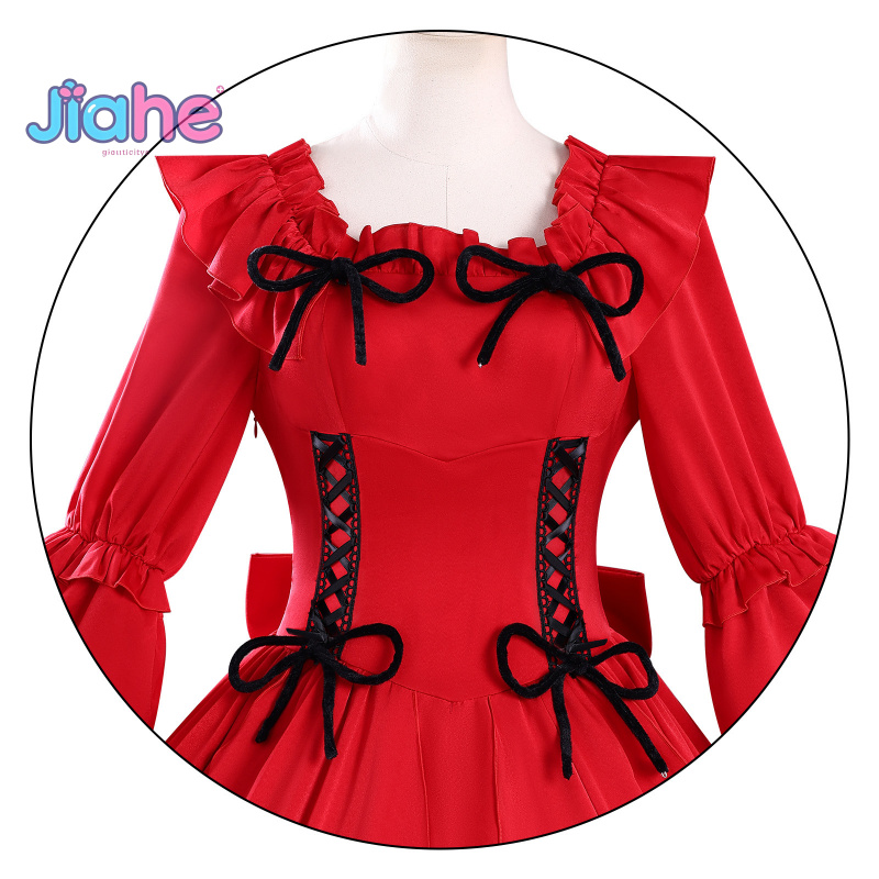 Скарлетт Косплей Костюм Май я  – обзор и цена Anime Cosplay Red