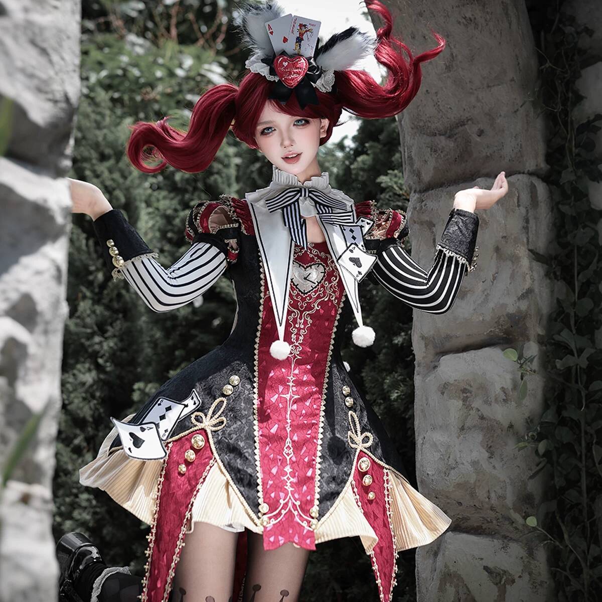 Новое платье «Цирковой маньяк» – обзор и цена Anime Cosplay Red