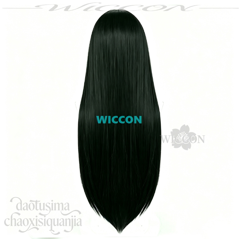 Аниме-парик для косплея в стил – обзор и цена Anime Cosplay Long Black Hair